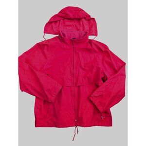 Vintage Eddie Bauer Gore-Tex Jacket Men's XL Red Waterproof Shell Parka